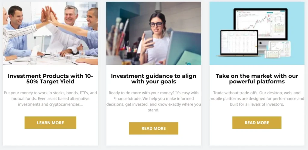 Financefxtrade 2 скрин