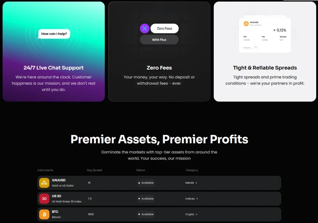 Flux Fx 2 скрин