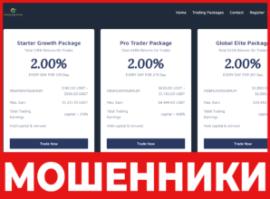 Global Hub Trade лицевая сторона скрин