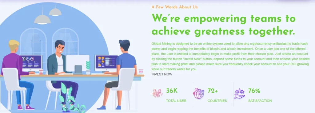 Global Mining Platform 1 скрин