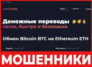 Ladyofeire лицевая сторона скрин