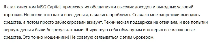 MSG Capital 3 скрин