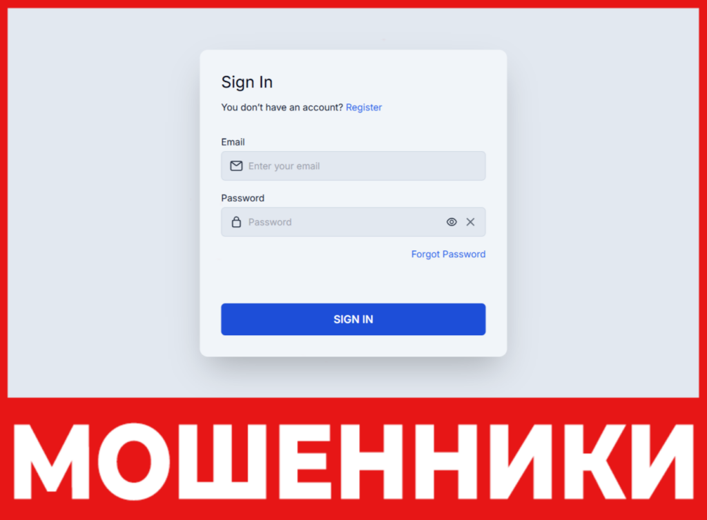 Market Capital Invest лицевая сторона скрин