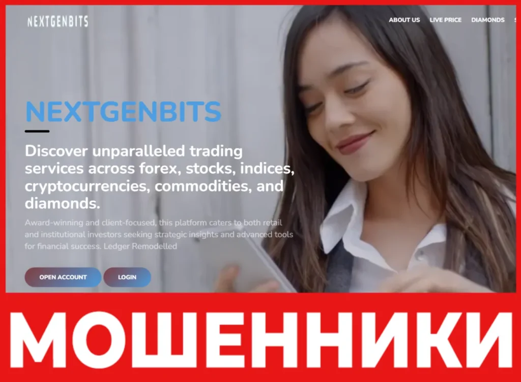 NextGenBits лицевая сторона скрин