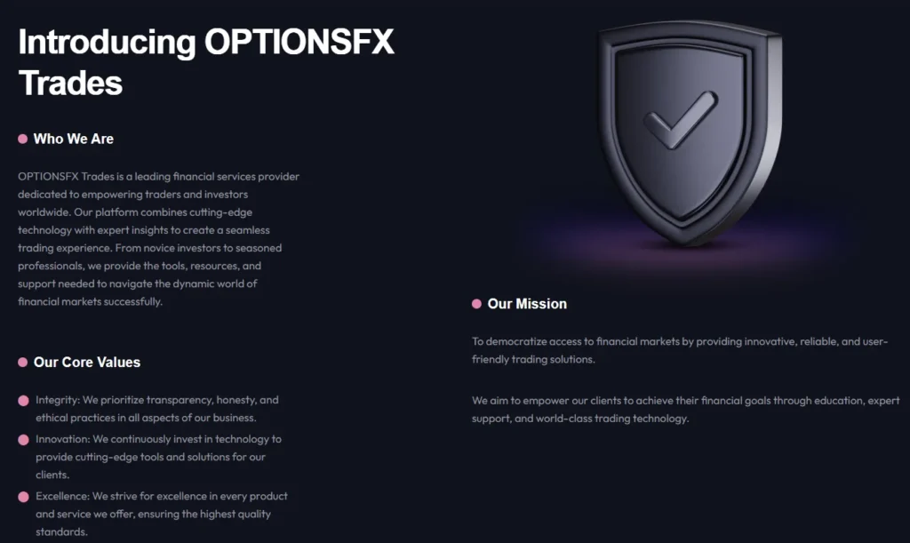 OPTIONSFX Trades 2 скрин