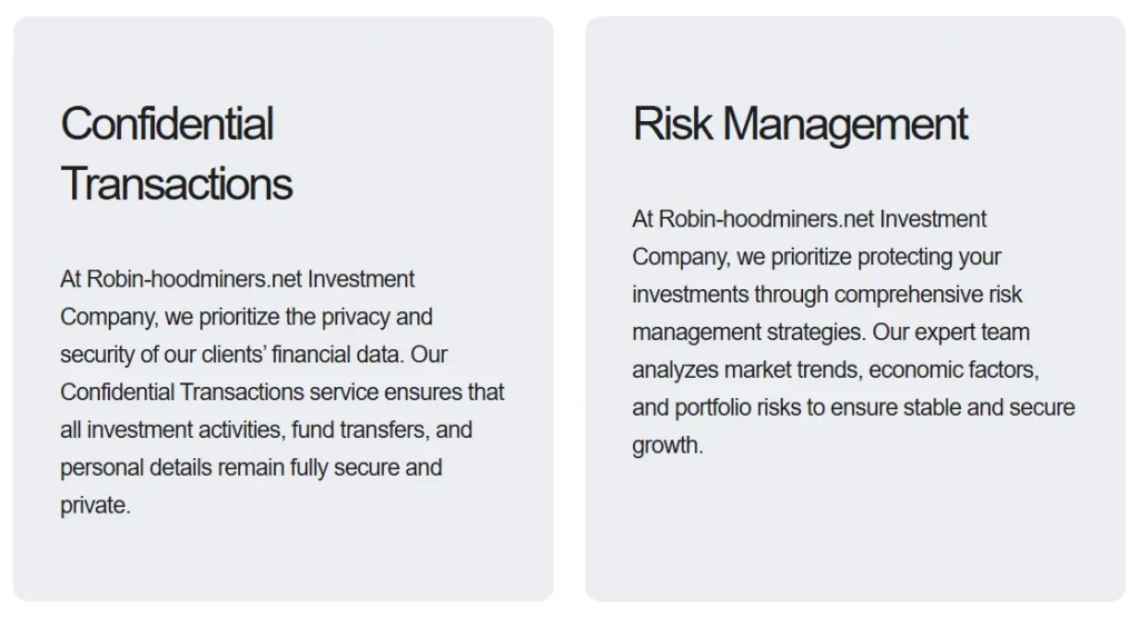 Robin-HoodMiners 1 скрин