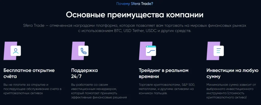 Sfera Trade 2 скрин