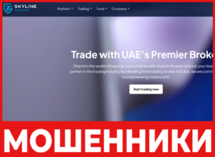 Skyline Trading лицевая сторона скрин