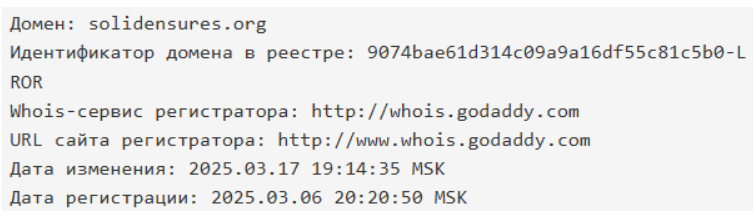 Solidensures 1 скрин