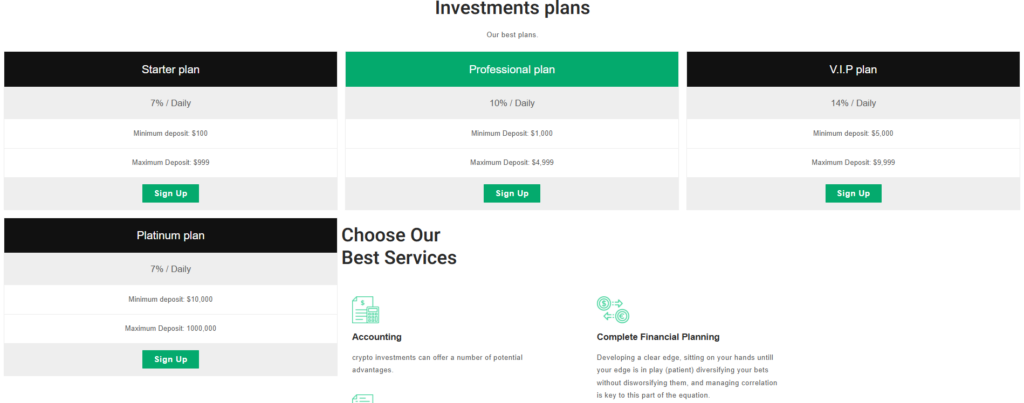 Topasset Holdings 2 скрин