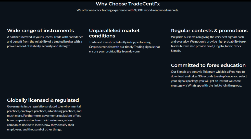 TradeCentFx 2 скрин