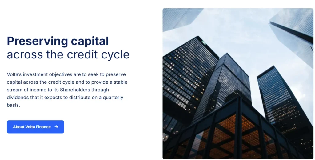 Volta Finance 2 скрин