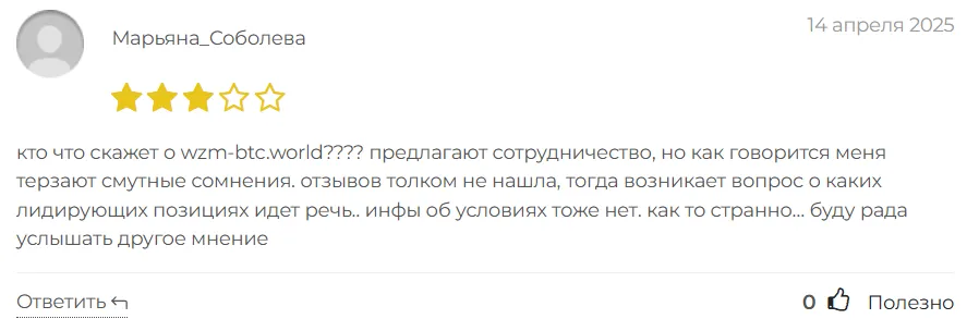 Wzm Btc 1 скрин