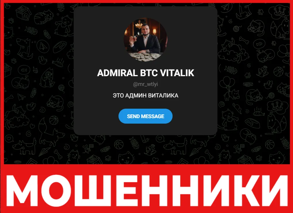 ADMIRAL BTC VITALIK лицевая сторона скрин
