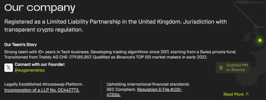 Altzooswap 2 скрин