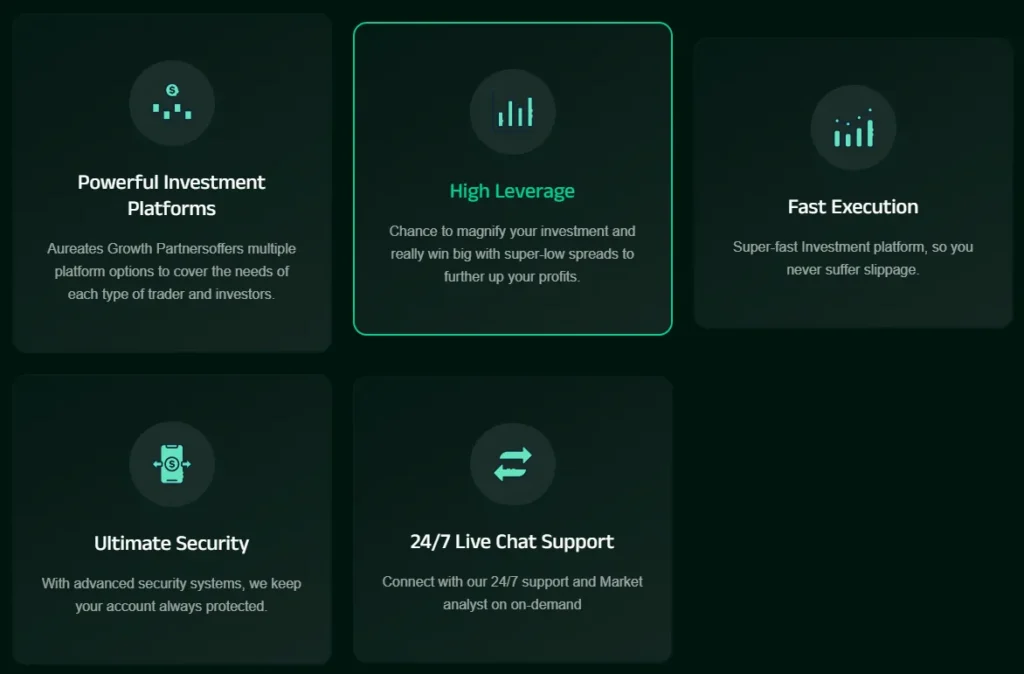 Aureates Growth Partnersuses 2 скрин