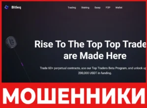 Bitleq лицевая сторона скрин