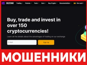 Bizomi лицевая сторона скрин