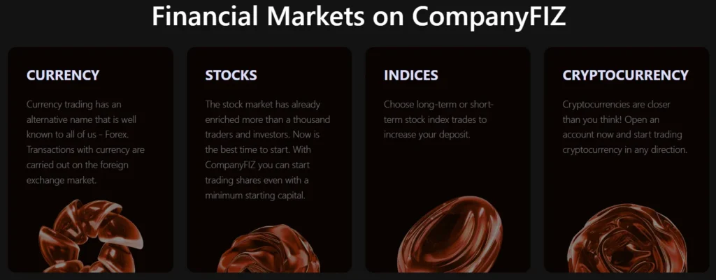 CompanyFIZ 1 скрин