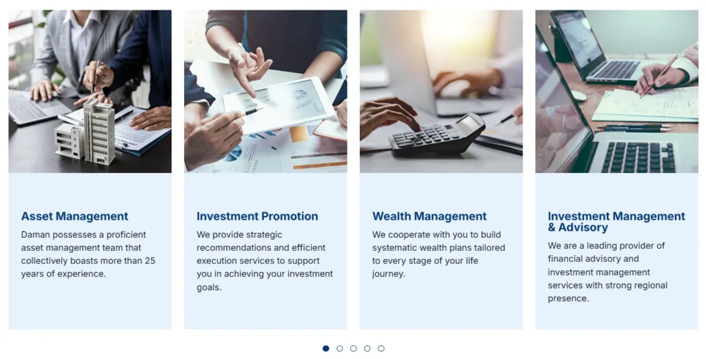 Daman Investments 1 скрин