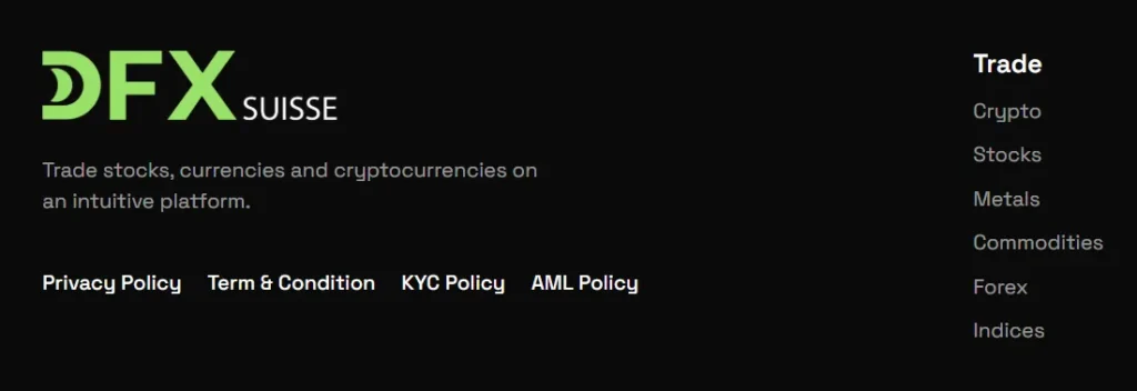 DFX SUISSE 1 скрин