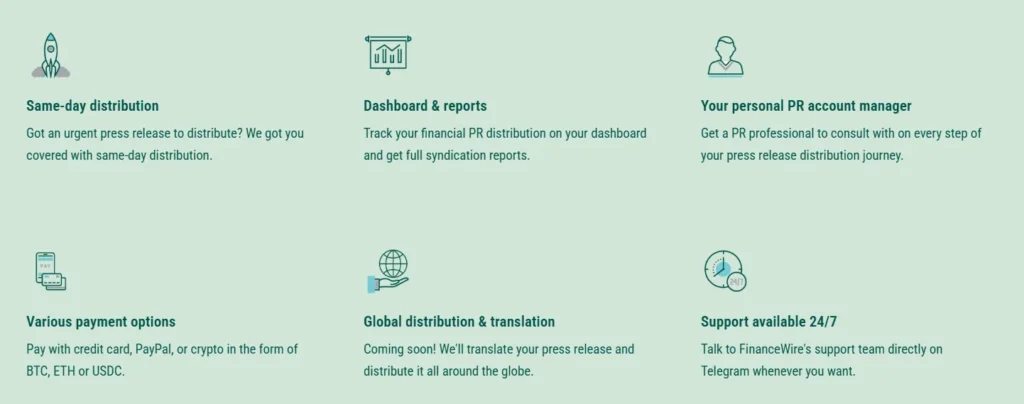 Financewire 1 скрин