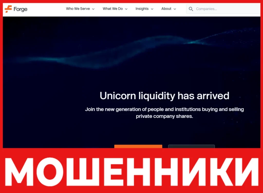 Forge лицевая сторона скрин