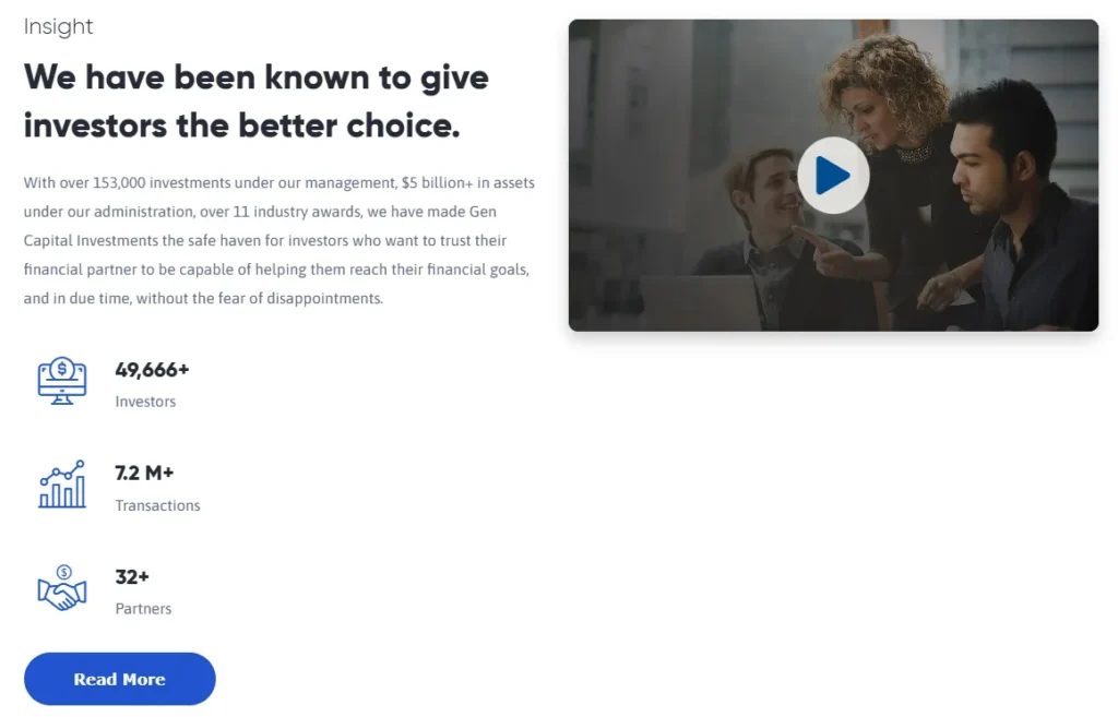 Gen Capital Investments 1 скрин