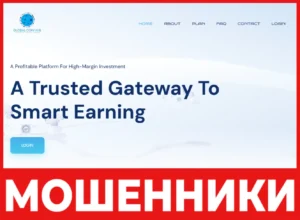 Global Coin Hub лицевая сторона скрин