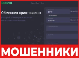 Kosuva лицевая сторона скрин