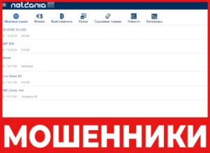 NetDania лицевая сторона скрин