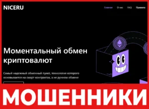 Niceru лицевая сторона скрин