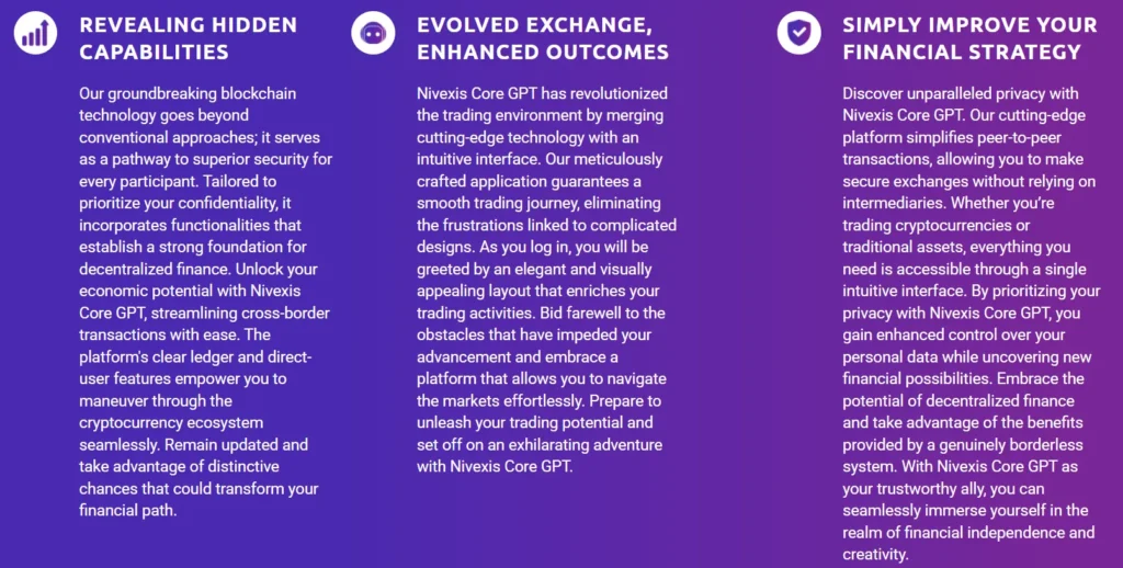 Nivexis Core GPT 2 скрин