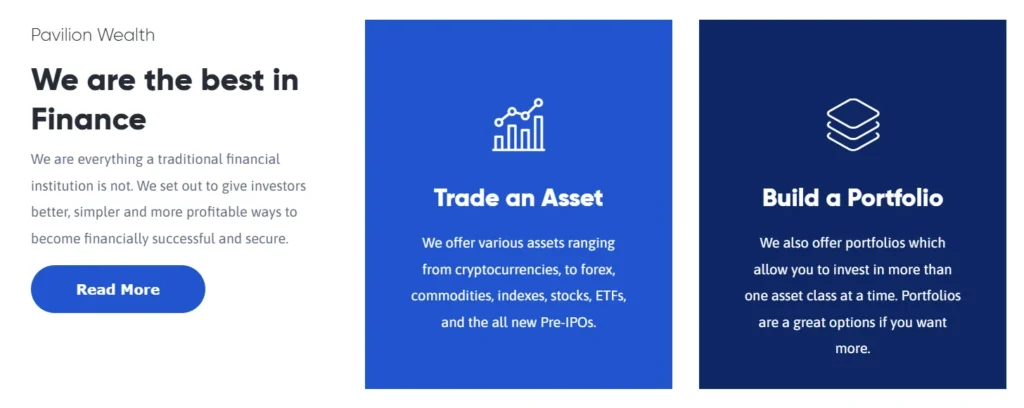 Pavilion Wealth 2 скрин