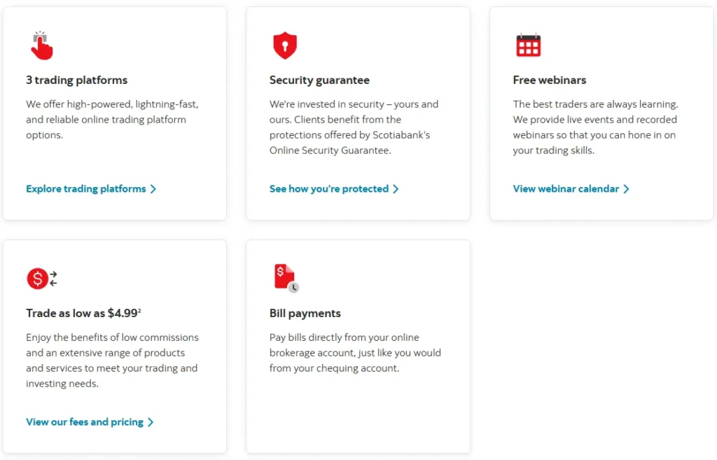 Scotia iTRADE 2 скрин