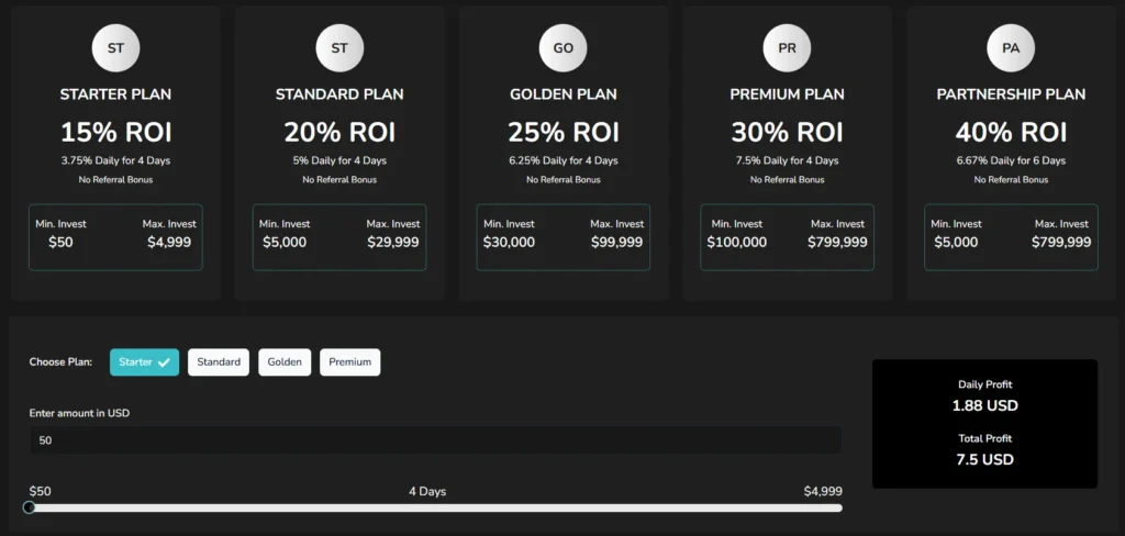 Stelar Capital 2 скрин