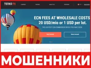 TenkoFX лицевая сторона скрин