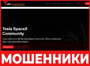 Tesla Investments Inc лицевая сторона скрин