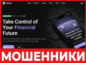 Vaknox лицевая сторона скрин