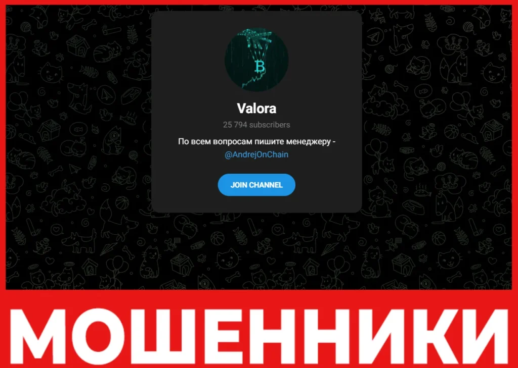 Valora лицевая сторона скрин