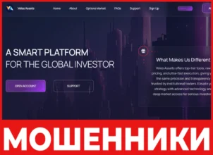 Veles Assets лицевая сторона скрин