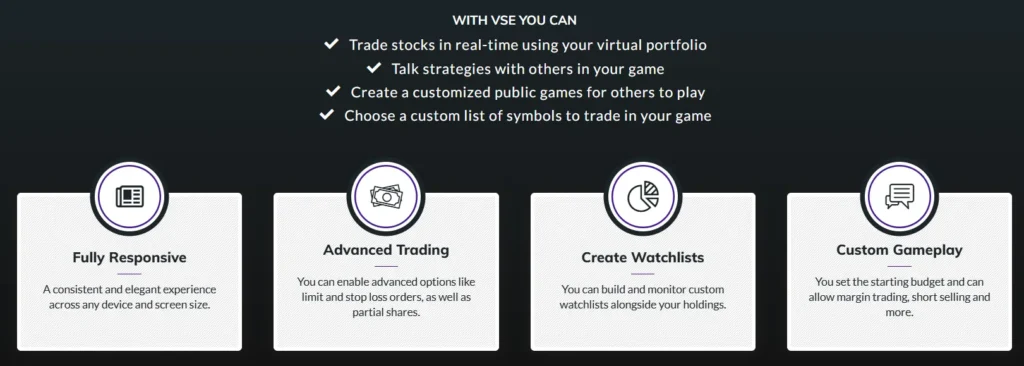 Virtual Stock Exchange 1 скрин
