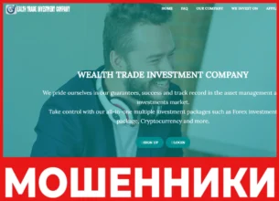Wealth Trade Investment Company лицевая сторона скрин