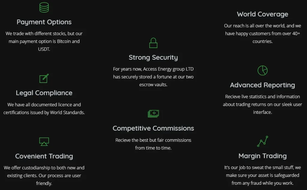 Access Energy Group LTD 1 скрин