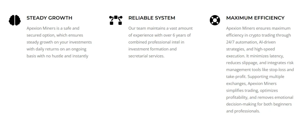 Apexion Miners 1 скрин