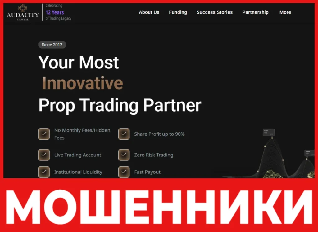 AudaCity Capital лицевая сторона скрин