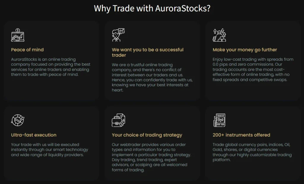 AuroraStocks 1 скрин