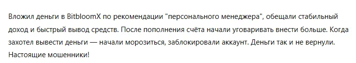 BitbloomX 3 скрин