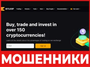Bitloop лицевая сторона скрин