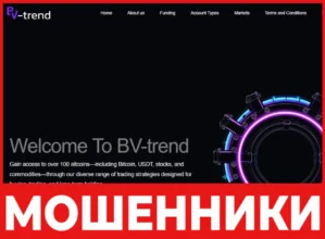 BV‑trend лицевая сторона скрин